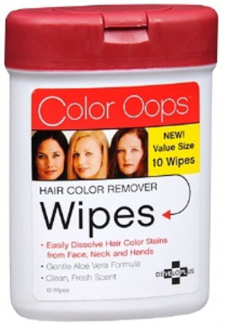 Color Oops Hair Color Remover Wipes 10 Ea