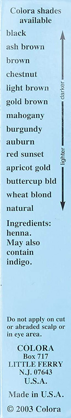 Colora Henna Powder Hair Color