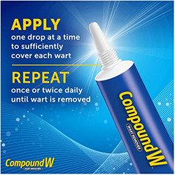 Compound W Maximum Strength One Step Plantar Wart Remover Foot Pads, 20 Count