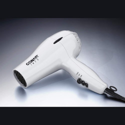 Conair 1875 Watt Mid-Size Styler Hair Dryer, White