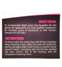 Concha Nacar De Perlop Night Repair Cream, 2 Ounce