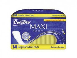 Coralite Maxi Pads No Wings, 14ct