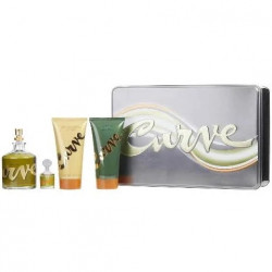 Curve 4 Pcs Gift Set Cologne 4.2 Oz 125 Ml Men By Liz Claiborn