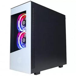 CyberPowerPC Liquid Cool SLC3900BJ Gaming Computer, AMD Ryzen 5 5600X Processor, 16GB Memory, 500GB SSD