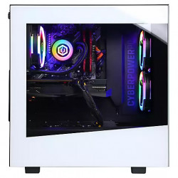 CyberPowerPC Liquid Cool SLC3900BJ Gaming Computer, AMD Ryzen 5 5600X Processor, 16GB Memory, 500GB SSD