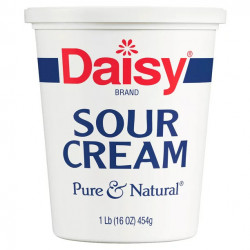 Daisy Pure And Natural Sour Cream, Regular,16 Ounces