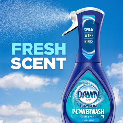 Dawn Platinum Powerwash Dish Spray, Dish Soap, Fresh Scent, 16 Fl Oz