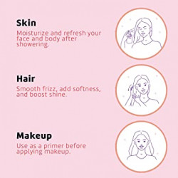 De La Cruz Glycerin & Rose Water Skin Moisturizer 8 oz