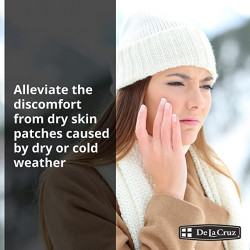 De La Cruz Hydrocortisone Cream - 1% Hydrocortisone Cream Maximum Strength Anti Itch Cream for Dry Skin, Redness, Dermatitis, Eczema and Rashes - Topical Ointment - 1 OZ (28g)