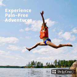 De La Cruz Pain Relief Cream - Maximum Strength Muscle and Joint Camphor Ointment to Reduce Pain and Inflammation 11% 2.5 oz (70.9 g)