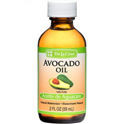 De La Cruz Pure Avocado Oil, Non-GMO, Hexane-Free, Expeller-Pressed, Bottled In USA 2 FL. OZ.