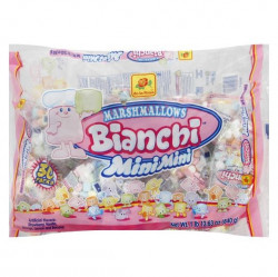 De La Rosa Bianchi Mini Rainbow Marshmallow Packets, Assorted Flavors, 30 Ct