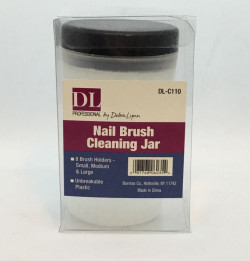 Debra Lynn Professional Nail Brush Cleaning Jar