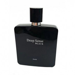 Deep Sense Black for Men EDP 3.3 oz 100 ml