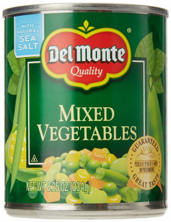 Del Monte Mixed Vegetables, 8.25 Oz