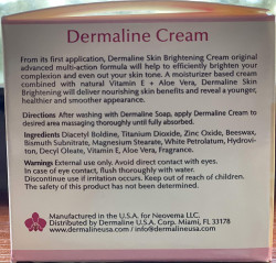 Dermaline skin brightening cream