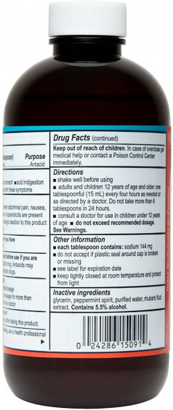 Desempacho Liquid Antacid - Sodium Bicarbonate Maximum Strength Heartburn and Acid Reflux Relief