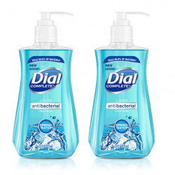 Dial Complete Liquid Antibacterial Hand Soap Spring Water 11 Oz (2-PACK)