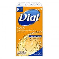Dial Gold AntiBacterial Soap Bars "8 Bar Soaps"