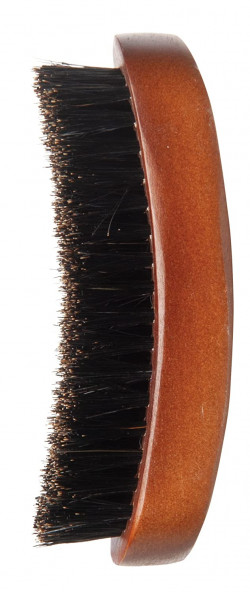 Diane Curved, Boar Military Brush D1002, Soft Bristles