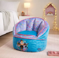 Disney Encanto Blue Polyester Bean Bag With The Madrigal Family