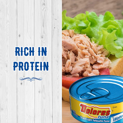 Dolores Tuna Chunk Light Yellowfin Tuna in Water, 5oz