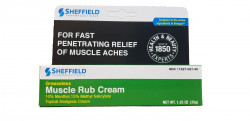 Dr. Sheffield's Muscle Rub Cream Fast Relief Of Muscle Aches 1.25 Oz