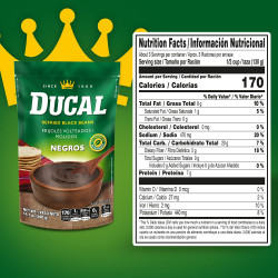 Ducal Black Refried Beans