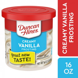 Duncan Hines Classic Vanilla Creamy Home-Style Frosting, 16 Oz