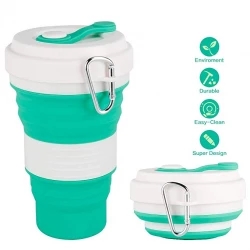 Silicone Reusable Coffee Cup | 550 ML