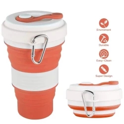 Collapsible Reusable Travel Folding Coffee Cup