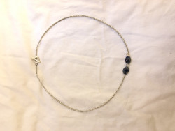 Blue Marble Necklace By DG's