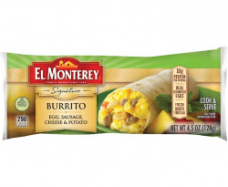 El Monterey Signature Burrito Egg, Sausage, Cheese & Potato