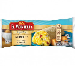 El Monterey Signature Egg, Cheese & Jalapeño Burrito  Wrapper