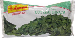 El Sembrador Fresh Frozen Cut Leaf Spinach, 16 oz