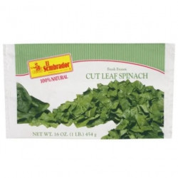 El Sembrador Fresh Frozen Cut Leaf Spinach, 16 Oz