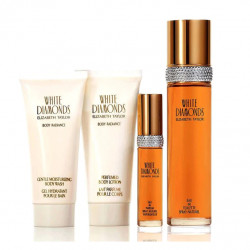 Elizabeth Taylor White Diamonds 4 pc Gift Set Women