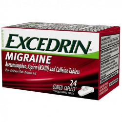 Excedrin Migraine for Migraine Relief, Caplets, 24 count
