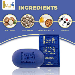 Fair & White Exclusive Exfoliating Soap