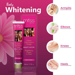 Fair & White Miss White Beauty Active Brightening Cream for Face - 1.7 fl oz / 50 ml
