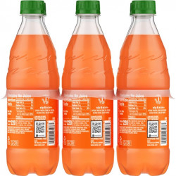 Fanta Caffeine-Free Orange Fruit Flavored Soft Drink Soda Pop, 16.9 Fl Oz, 24 Pack Bottles