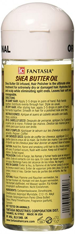 Fantasia Ic Hair Polisher 6oz Shea Butter Oil