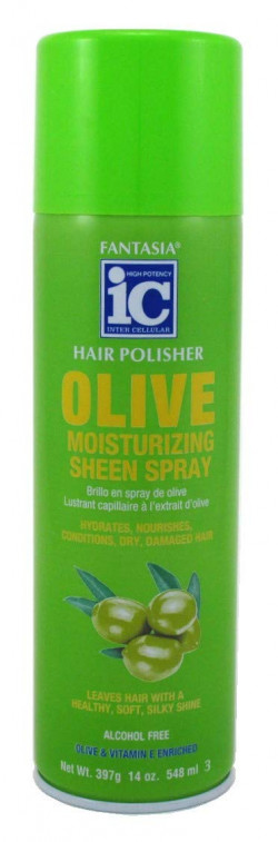 Fantasia IC Moisturizing Olive Sheen Spray 14 Ounce (414ml)