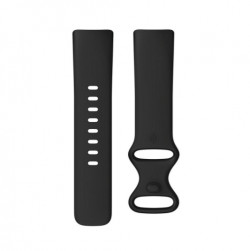 Fitbit Charge 5 Advanced Fitness and Health Tracker with Bonus Band - Silicone Black Strap