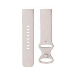 Fitbit Charge 5 Advanced Fitness and Health Tracker with Bonus Band - Silicone White Strap