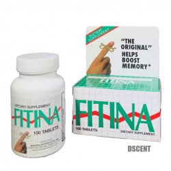 Fitina "The Original Helps Boost Memory" Daily Dietary Supplement 100 Tablets