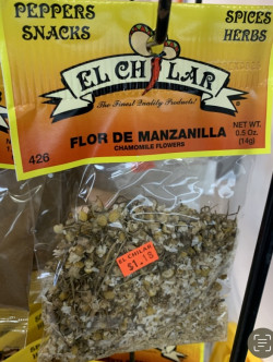 Flor De Manzanilla | Chamomile Flower | El Chilar | Spice Herbs |0.5 Oz