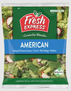 Fresh Express Crunchy Blends American Salad Mix