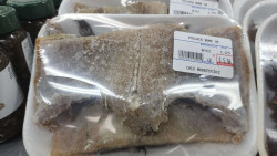 Fresh Packed Dry Salted Pollock Bone in sold by the pound