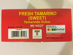 Fresh Thai Tamarind Fruit Sweet - (1 Pound)